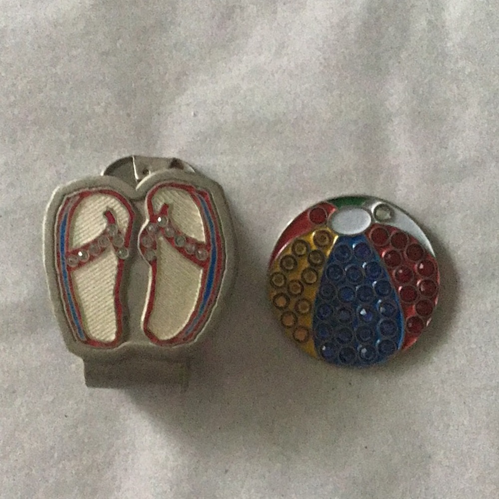 Magnetic hat clip and ball marker